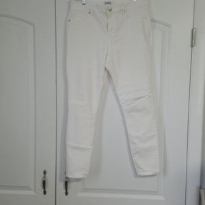 D.jeans White Skinny Jean